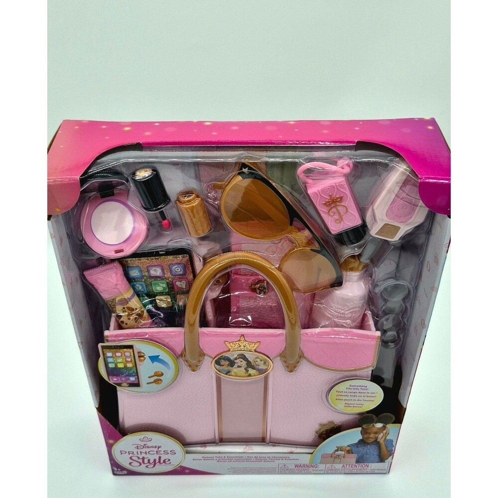 Disney Princess Style Collection Deluxe Tote Essentials 20+ Piece Set NEW - Picture 5 of 6